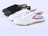 FEIYUE TOPONE CLASSIC Kampfkunst-/Kung-Fu-/Wushu-/Tai-Chi-/Parkour-/Trainingsschuhe, Größe 28–47, Unisex, für Kinder, Jugendliche und Erwachsene, Weiß/Schwarz (Einzelhandel oder Großhandel)