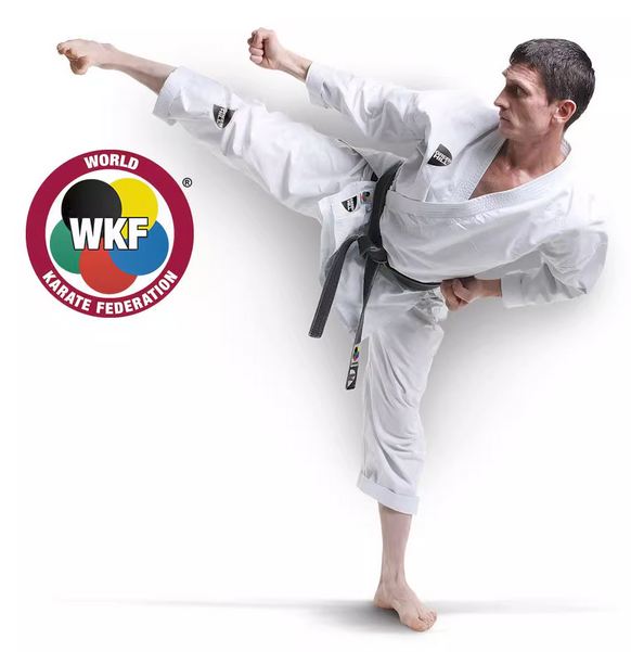 GREEN HILL KARATE SUIT GI KUMITE WKF APPROVED Size 35 White AAGsport