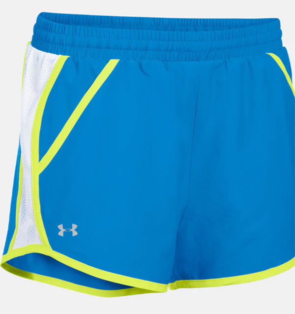 UNDER ARMOUR Women's Fly By 1.0 Printed Running Short Size XS-XL