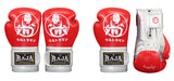 RAJA RBGP-C32 MUAY THAI BOXING GLOVES Cooltex PU Leather Kids 6 oz Ultraman