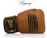 Fairtex BGV21 "Legacy" Genuine Boxing MUAY THAI BOXING GLOVES Leather 8-14 oz
