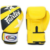 Fairtex BGV1 NATION THAI MUAY THAI BOXING GLOVES Leather 8-16 oz 6 Colours