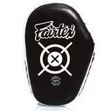 FAIRTEX AERO FMV11 PUNCHING FOCUS MITTS PADS Size Standard White Black