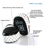 FAIRTEX AERO FMV11 PUNCHING FOCUS MITTS PADS Size Standard White Black