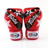 Fairtex BGV1 NATION THAI MUAY THAI BOXING GLOVES Leather 8-16 oz 6 Colours
