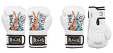 RAJA RBGP-C38 MUAY THAI BOXING GLOVES Cooltex PU Leather Kids 6 oz MashiMaro