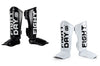 Fight Day Classic MUAY THAI BOXING MMA SPARRING SHIN GUARD PROTECTOR Microfiber Size S-L 2 Colours