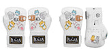 RAJA RBGP-C34 MUAY THAI BOXING GLOVES Cooltex PU Leather Kids 6 oz Friends