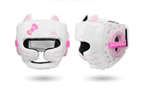 RAJA MUAY THAI BOXING MMA SPARRING PROTECTIVE GEAR SET JUNIOR Size S / M Hello Kitty Free Storage Bag