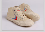 FEIYUE SHANGHAI FE MID 2035 Martial Art / Kung Fu / Wushu / Tai Chi Skate Sports Street Fashion Training Shoes / Sneakers Mid Top Size 34-44 Unisex Youth Adult Khaki
