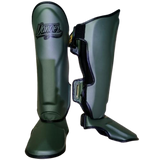DANGER EQUIPMENT 3760 MUAY THAI BOXING MMA SHIN GUARD PROTECTOR S-XL 2 Colours