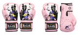 RAJA RBGP-C40 MUAY THAI BOXING GLOVES Cooltex PU Leather Kids 6 oz Little Witch