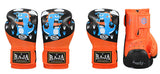 RAJA RBGP-C29 MUAY THAI BOXING GLOVES Cooltex PU Leather Kids 6 oz Little Dragon