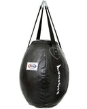 FAIRTEX HB11 PUNCHING WRECKING BALL UPPERCUT BAG UNFILLED 50 dia x 63 cm Black