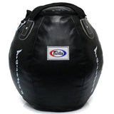 FAIRTEX HB11 PUNCHING WRECKING BALL UPPERCUT BAG UNFILLED 50 dia x 63 cm Black