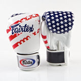 Fairtex BGV1 USA MUAY THAI BOXING GLOVES Leather 8-16 oz