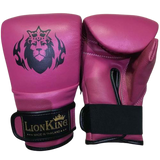 LION KING MUAY THAI BOXING TRAINING BAG GLOVES MITTS 4 oz M-L 3 Colours
