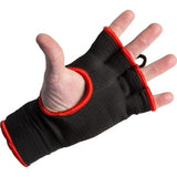 TITLE Attack Nitro Speed Wraps MUAY THAI BOXING QUICK GEL GLOVES HANDWRAPS S-XL Black S-XL Black