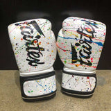 Fairtex BGV14 PAINTER MUAY THAI BOXING GLOVES 8-16 oz