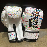 Fairtex BGV14 PAINTER MUAY THAI BOXING GLOVES 8-16 oz