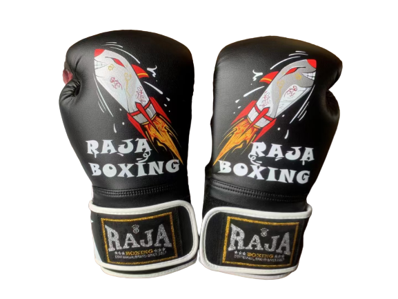RAJA RBGS-38 MUAY THAI BOXING GLOVES Professional Microfiber 12 oz