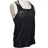 NIKE DRI-FIT Competition Boxing Set Vest Tank Top & Shorts Trunks XS-XXL 3 Colours Black / Red / Blue