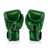 Fairtex BGV22 Metallic MUAY THAI BOXING GLOVES 8-16 oz Metallic Green