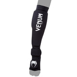 VENUM KONTACT EVO ELASTIC SHIN GUARD PROTECTOR Cotton S-XL 4 Colours