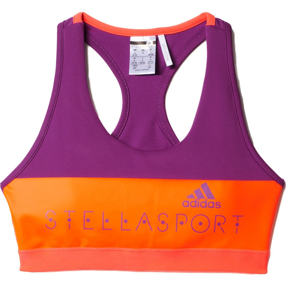 ADIDAS Women Stellasport Padded Sports Bra Size S-L Purple
