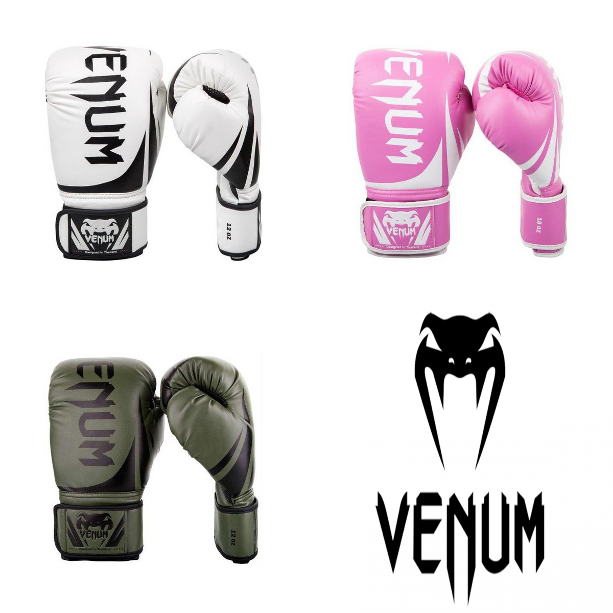 VENUM CHALLENGER 2.0 MUAY THAI BOXING GLOVES 8 16OZ 3 COLOURS ICE