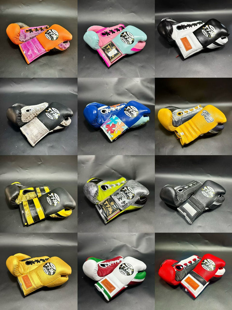 CUSTOMER SHOWCASE OF TFM HANDMADE CUSTOM MADE PROFESSIONAL COMPETITIONS BOXING GLOVES