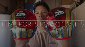 TFM FMVX11 PRECISION BOXING FOCUS MITTS REVIEW WITH CARLO ROSAURO