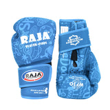 RAJA MUAY THAI BOXHANDSCHUHE Atmungsaktive Mesh-Handfläche Cooltex PU-Leder Kinder 6 oz Hello Kitty 2