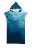 Adult Hooded Beach Towel Surf Ponchos 110 x 75 cm Vary Colours