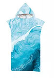 Adult Hooded Beach Towel Surf Ponchos 110 x 75 cm Vary Colours
