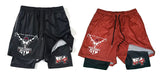 Tofight Muay Thai Boxsport Schnelltrocknende Trainingsshorts XS-XXL Schwarz