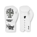No Boxing No Life Humor Punch Boxing Gloves Lace Up Microfiber 10-14 oz 2 Colours