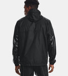 Men's UA RUSH™ Legacy Windbreaker Jacket Size S-2XL Black