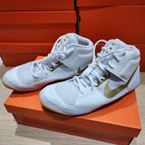 NIKE FURY WRESTLING SHOES BOXING BOOTS US 8-11 White Gold