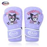 RAJA MUAY THAI BOXHANDSCHUHE Atmungsaktive Mesh-Handfläche Cooltex PU-Leder Kinder 6 oz Hello Kitty 2
