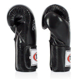 Fairtex Super Sparring GLOVES Locked Thumb 16 oz Black