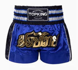 Top King TKTBS-214 Muay Thai Boxing Shorts S-XL Blue