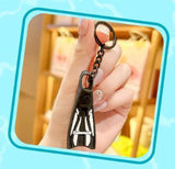 Miniature Scuba Diving Fin keychains Gifts 6 Colours