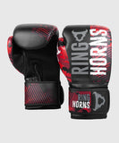 Ringhorns Charger Camo BOXING GLOVES 8-16 oz Black Red