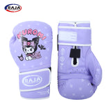RAJA MUAY THAI BOXHANDSCHUHE Atmungsaktive Mesh-Handfläche Cooltex PU-Leder Kinder 6 oz Hello Kitty 2
