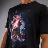 Venum x Tekken 8 T-Shirt Poster Size S-XXL Black White