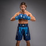 Venum x Top Rank Original Men's Boxing Shorts Trunks XS-XXL Navy Blue