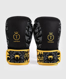 VENUM-05579-126 x Ilia Topuria Unmatched BOXING GLOVES 12/16 OZ Black Gold