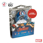 SAFEJAWZ Marvel Captain America SPORTS MUAY THAI BOXING MMA SELF-FIT MOUTHGUARD Blue Senior Age 12+