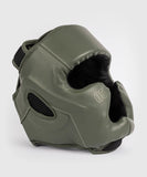 VENUM IMPACT EVO SPARRING HEADGEAR HEAD GUARD PROTECTOR SIZE FREE Military Green